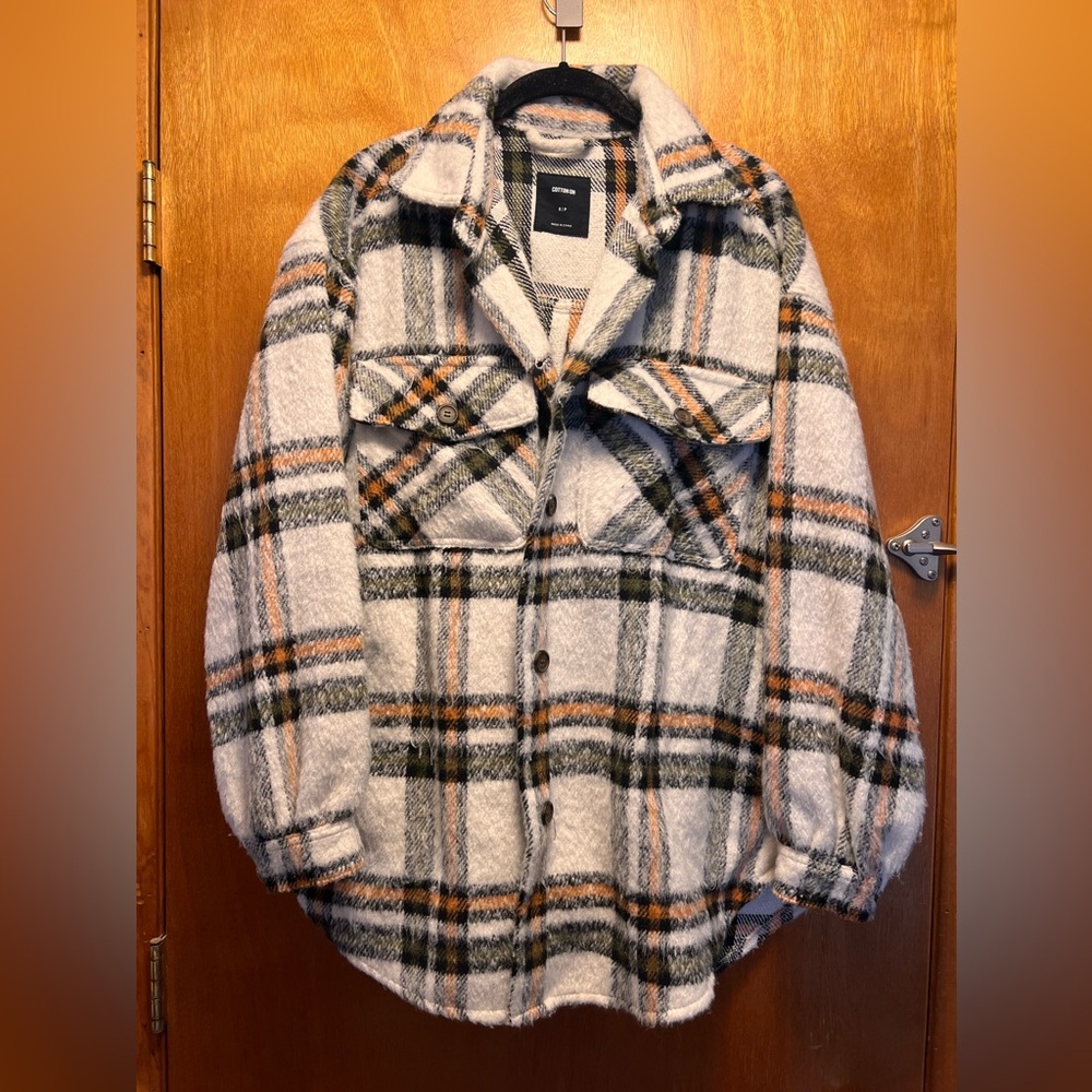 Plaid Shirt Jacket